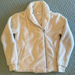 Zella zip up Fuzzy Sherpa  jacket - Size XS